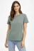 Bisiklet Yaka Tişört Regular Kalıp Basic Pamuklu Günlük Kullanım T-shirt - Mint Yeşili - S - Mint Yeşili 4