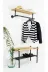 Blbndesign RafNo449 Dekoratif Borudan Sehpa Ve Raf 2'li Set 1