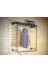 Blbndesign RafNo595 Dekoratif Borudan Raf Ve Askılık 100 Cm 1