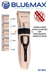 Bluemax Kp-801 Profesyonel Şarj Edilen Pilli Saç Sakal Tıraş Makinesi 4