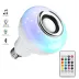Bluetooth Hoparlör Akıllı Led Ampul Lamba (4745) 4