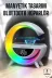 Bluetooth Hoparlör Dijital Göstergeli Wireless Şarj RGB Işıklı 2