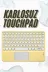 Bluetooth Touchpad Klavye 10.9 inch Kablosuz Wifi Q Klavye Slim 2