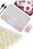 Bluetooth Touchpad Klavye 10.9 inch Kablosuz Wifi Q Klavye Slim 4