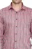 Bordo Kareli Slim-Fit Gömlek - Wessi - L / Bordo 2