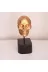 burefe BH-0007 Antik Gold Dekoratif Kaideli Kurukafa Heykeli 1