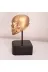 burefe BH-0007 Antik Gold Dekoratif Kaideli Kurukafa Heykeli 3