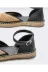 Butik nb06 Noble Shoes Hasır&deri Espadril Sandalet 3