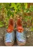 Butik nb11 Noble Shoes Hakiki Deri Espadril Gümüş Kadın Sandalet 4