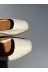 Butik sfk05 Noble Shoes Hakiki Deri Kadın Espadril Babet 4