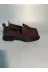 Butik SMT26 Noble Shoes Hakiki Deri Kahve Süet Kadin Loafer Ayakkabi 4