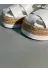 Butik TYC881CE6FBF2D7800 Noble Shoes Hakiki Deri Hasır Taban Sandalet 4