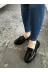 Butik TYCD10FE287C744000 Noble Shoes Hakiki Deri Rugan Kadın Loafer Ayakkabı 1
