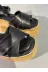 Butik TYCDB71849DB6C75B58678B00 Noble Shoes Hakiki Deri Dolgu Topuk Kadın Sandalet 2