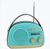 Cameron Taşınabilir Bluetooth Retro Radyo Arizona Serisi / Blue Mavi Cm-777 1