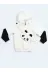 Casabony CS-23K-007 Panda Unisex Mobil Çantalı Krem Sweatshirt 4