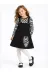 Casabony CS-24S-036 Tokalı Kız Çocuk Elbise 1