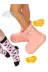 Casabony CS-24S-051 Pudra Yağmur Botu + Xo Çoraplı Set 1