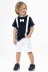 Casabony CS-24Y-034 Papyon Beyaz Denim Şort + T-Shirt Takım 2