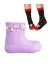 Casabony CS-25S-030 Lila Kız Çocuk Yağmur Botu & Çorap Set 4