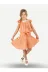 Casabony CS-25Y-005 Pale Muslin Dantelli Kız Çocuk Tunik + Etekli Takım 4