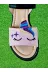 Casabony CS-25Y-018 Simli Pembe Unicorn İşlemeli Kız Çocuk Sandalet 3