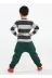 Casabony TYCE9F532B84CB1400 T-Rex Cepli Baggy Pantolon + Sweatshirt Takım 3