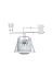 Cata PRA-1545616-1497 Ct-9242 360 Derece Sıva Altı Hareket Algılayıcı Sensör 600W 4