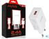Ch28 Auris Ch-28 Micro Usb Şarj Seti 5V 2.2A 1 Metre Kablo Uzunluğu Kısa Devre Ve Yüksek Akım Korumalı Şarj Cihazı 3