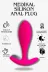 chevron CV-ANLPLG7 110 Ml Doğal Su Bazlı Extra Kayganlaştırıcı Jel + 7 Cm Hub Anal Plug 2