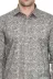 Çiçek Desenli Bej Slim Fit Gömlek - Wessi - 3XL / Bej 2