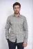 Çiçek Desenli Bej Slim Fit Gömlek - Wessi - S / Bej 1