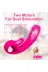 Çift Motorlu Modern Rabbit Vibrator Pembe 2