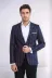 Çizgili Slim Fit Bordo Erkek Ceket - Wessi 4
