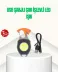 Çok İşlevli USB Şarjlı Anahtarlık Fener 1