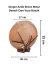 Cornella CR-1691 Ginger Antik Bronz Metal Detaylı Cam Vazo Büyük 2