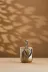 Cornella CR-1708 Ivy Antik Gold Detaylı Krem Ombreli Cam Kavanoz Küçük 1