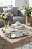 Cornella CR-1758 Floral Dekoratif Tepsi Silver Büyük (En:25 Cm X Boy:43 Cm X Tümü :54 Cm) 3