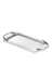 Cornella CR-1768 Basic Dikdörtgen Sunum Tepsisi Silver Büyük (En:24 Cm X Boy:43 Cm X Tümü:49 Cm) 2