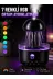 Dekoratif Denizanası Efektli Hava Nemlendirici RGB Gece Lambalı Ultrasonik Buhar Cihazı 1