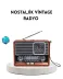 Dekoratif Vintage Radyo – Klasik Görünüm, Modern Fonksiyon ve Uzun Ömürlü Kullanım 1