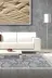 Dekoreko 1861MP2-7 Kaymaz Taban Djt Salon Halısı Star Pamuk Modern 1861M Gri 1