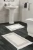 Dekoreko 626MK1-10P2 Kaymaz Taban Djt 2 Li Banyo Paspas Takımı Trend Saçaklı Modern 626M Krem 1