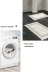 Dekoreko 626MK1-10P2 Kaymaz Taban Djt 2 Li Banyo Paspas Takımı Trend Saçaklı Modern 626M Krem 3