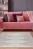 Dekoreko F5085P2-7 Kaymaz Taban Djt Salon Halısı Star Pamuk Iskandinav F5085 Mürdüm 1