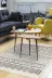 Dekoreko F5086K1-7 Kaymaz Taban Djt Salon Halısı Trend Saçaklı Iskandinav F5086 Bej 1