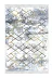 Dekoreko M5026K1-7 Kaymaz Taban Djt Salon Halısı Trend Saçaklı Modern M5026 Mavi 2