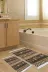 Dekoreko Mu127K1-10P2 Kaymaz Taban Djt 2 Li Banyo Paspas Takımı Trend Saçaklı Modern Mu127 Kahve 1