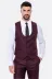 Desensiz Slim Fit Bordo Erkek Takım Elbise - Wessi 4