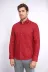 Desensiz Slim Fit Bordo Kırmızı Erkek Gömlek - Wessi - L / Kırmızı 3